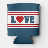 Liefde design blikjeskoeler (Voorkant)