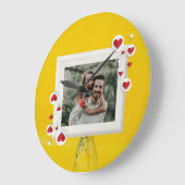 Liefde design grote klok (Hoek)