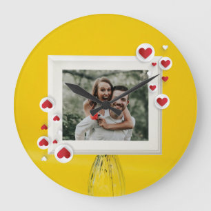 Liefde design grote klok
