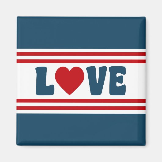 Liefde design magneet (Voorkant)