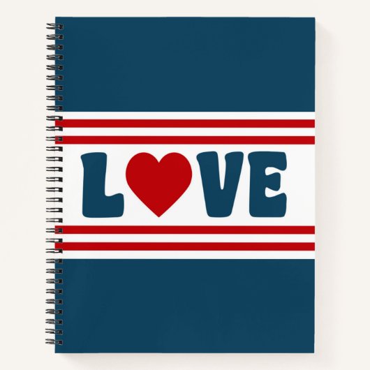 Liefde design notitieboek (Voorkant)