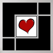 Liefde design poster (Voorkant)