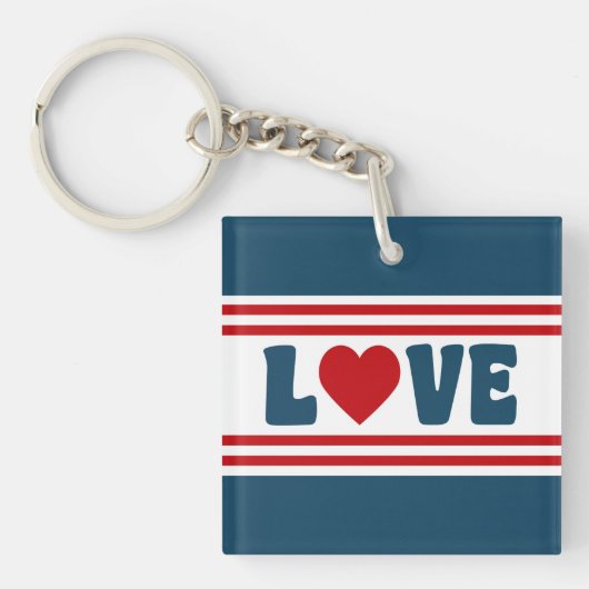 Liefde design sleutelhanger (voorkant)
