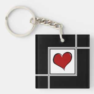 Liefde design sleutelhanger
