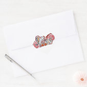 Liefde Design Stickers (Envelop)
