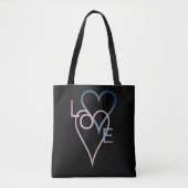 Liefde design tote bag (Voorkant)