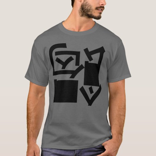 liefde design vintage t-shirt (Voorkant)