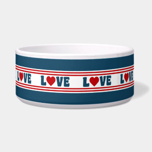 Liefde design voerbakje