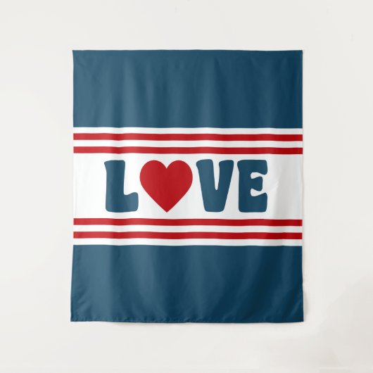 Liefde design wandkleed (Voorkant)