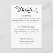 Liefde & details informatiekaartje (Achterkant)