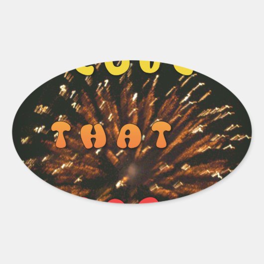 Liefde die Abstracte Art Design Print aanwakkert Ovale Sticker (Voorkant)