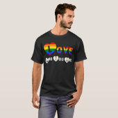 Liefde die je bent - LGBTQ T-shirt (Voorkant volledig)