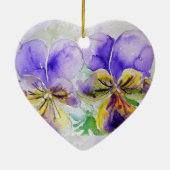 Liefde die je Gepersonaliseerd meisjesnaam Keramisch Ornament (Achterkant)