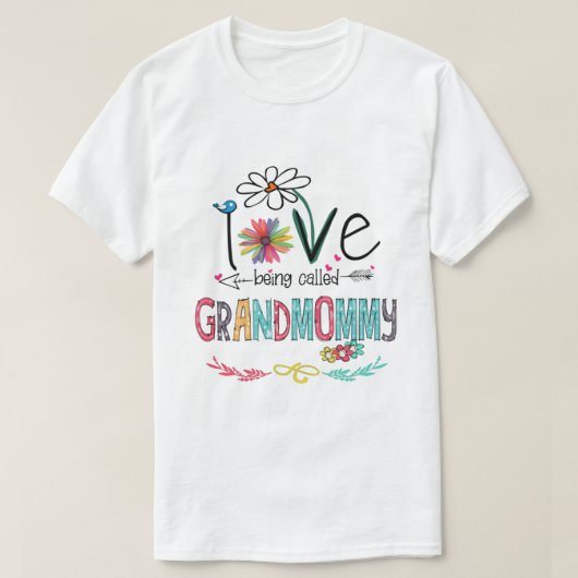 Liefde die oma shirt heet (Design voorkant)