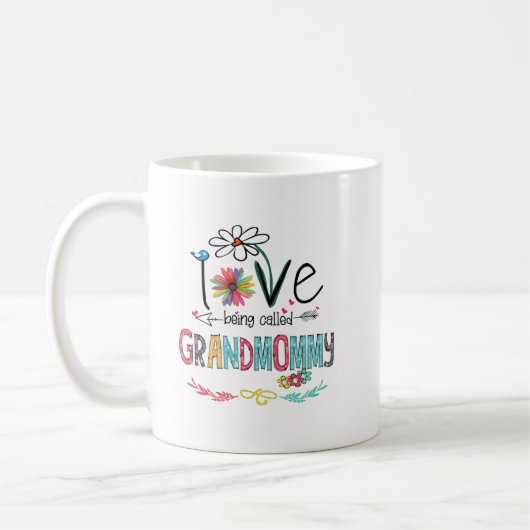 Liefde die oma shirt heet koffiemok (Links)