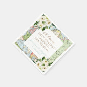 Liefde die rond de Floral Map van de Wereld reist Servet (Hoek)