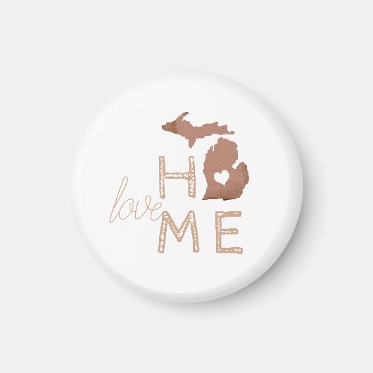 Liefde die thuis in Michigan is Magneet (Voorkant)