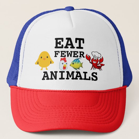 Liefde dieren? (Minder dieren eten) Trucker Pet (Voorkant)
