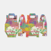 Liefde Digitaal Schilderen Funky Unieke Kunst Gabl Bedankdoosjes (Uitgevouwen)