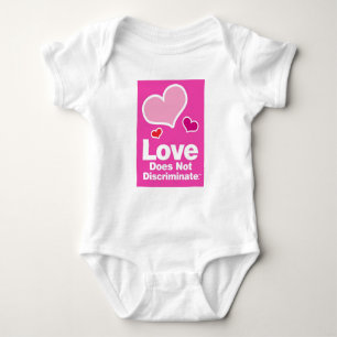 Liefde discrimineert niet - Baby Romper