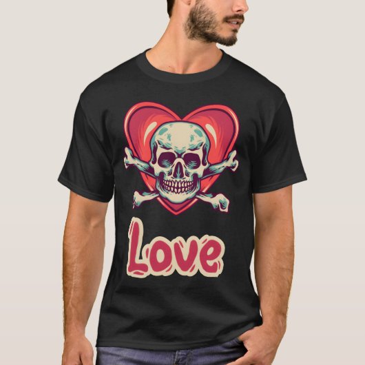 liefde dode familie t-shirt (Voorkant)