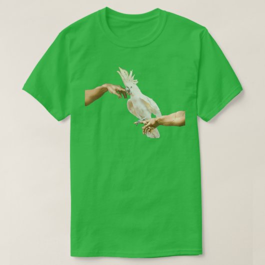 liefde doet cockatoo pijn t-shirt (Design voorkant)