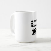 liefde doet koffiemok (Voorkant links)