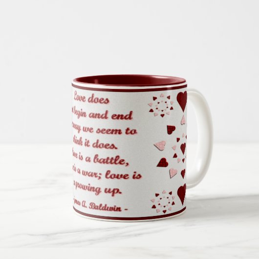 Liefde doet... Mok (Voorkant rechts)