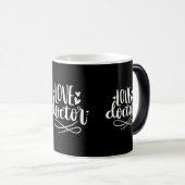 Liefde dokter magische mok (Voorkant rechts)