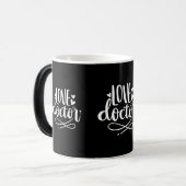 Liefde dokter magische mok (Voorkant links)