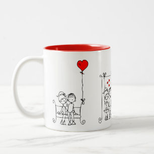 Liefde Doodle 1 van 3 Mok