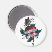 Liefde doodt langzaam magneet (Voorkant / Achterkant)