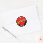 Liefde doodt Stickers tegen Valentijn (Envelop)