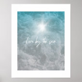 Liefde door het zee muurkunst poster (Voorkant)