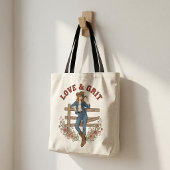 Liefde & Doorzettingsvermogen Westerse Tote Tas Co