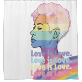 Liefde Douchegordijn (Voorkant)