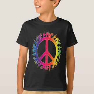 Liefde Dove Vredes Gebarentaal Hand Sprekende Lera T-shirt