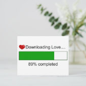 Liefde downloaden briefkaart (Staand voorkant)