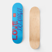 LIEFDE DRIEHOEK SKATEBOARDS / JMT SKATEBOARDS (Voorkant)