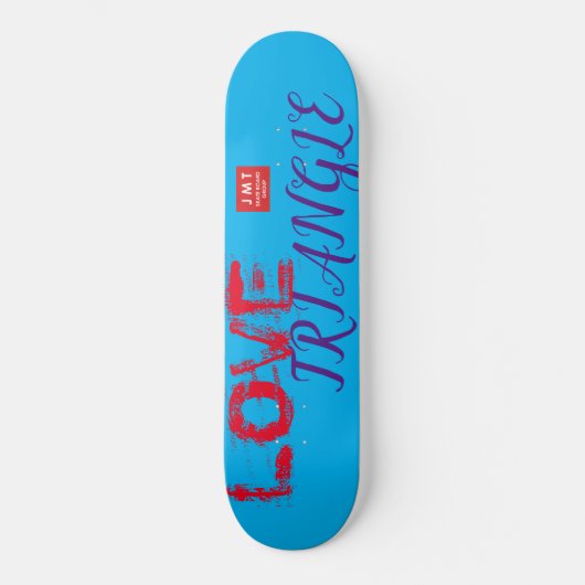 LIEFDE DRIEHOEK SKATEBOARDS / JMT SKATEBOARDS (Voorkant)