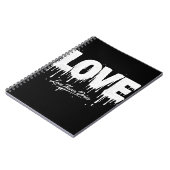 Liefde Droog Nooit Notitieboek (Linkerzijde)