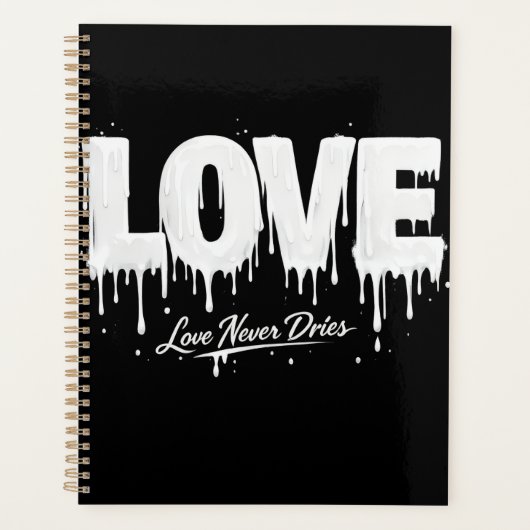 Liefde Droog Nooit Planner (Voorkant)