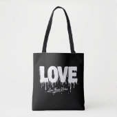 Liefde Droog Nooit Tote Bag (Voorkant)