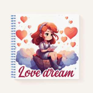 Liefde droom notitieboek