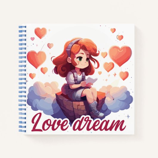 Liefde droom notitieboek (Voorkant)