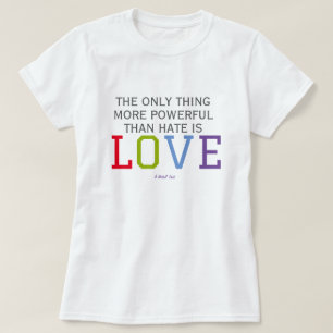 LIEFDE (dubbelzijdig) - Een MisterP T-shirt
