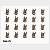 Liefde Duitse Herder Puppy Dog Stickers (Vel)