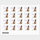 Liefde Duitse Herder Puppy Dog Stickers (Vel)