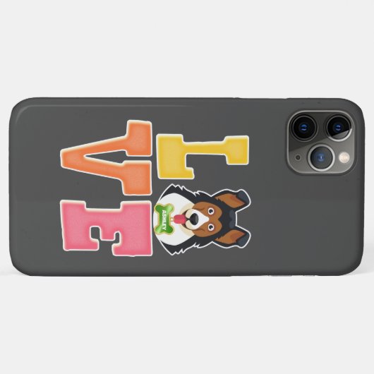 Liefde Duitse Herder Schattig Hond Papa Hond Mam Case-Mate iPhone Case (Achterkant (horizontaal))