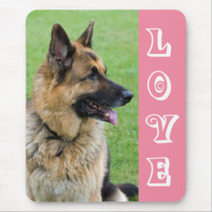 Liefde Duitse Herdershond Puppies Muismat